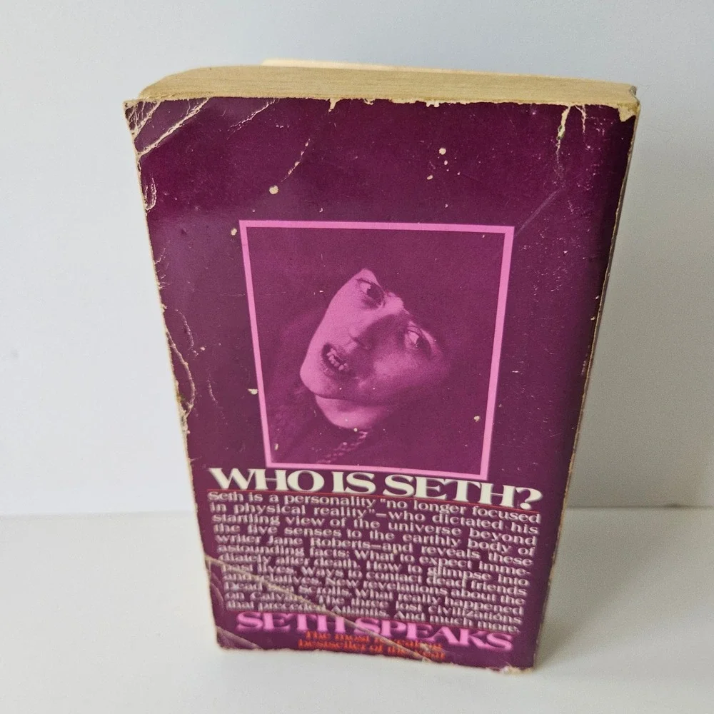 Vtg Seth Speaks by Jane Roberts 1974 Bantam‎ Paperback Book